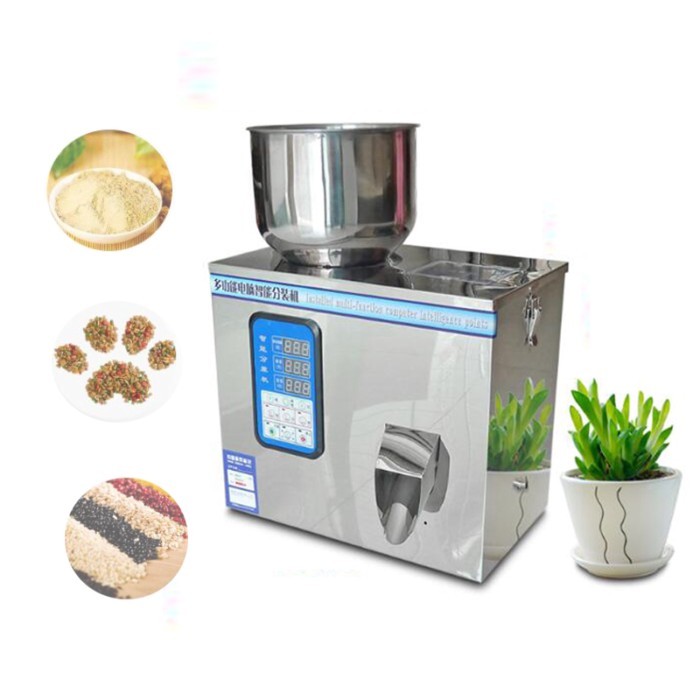 Automatic Packing Machine For Grains Rice Tea Red Dates Walnut Peanuts Melon Seeds Granules Dog Foo