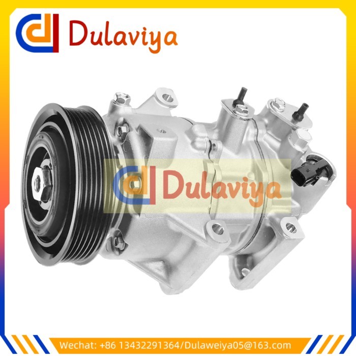 NEW 6SEU14C AC Compressor with Clutch 6-Groove For Hyundai Sonata 2015-2017 L4 2.0L L4 2.4L 97701C2