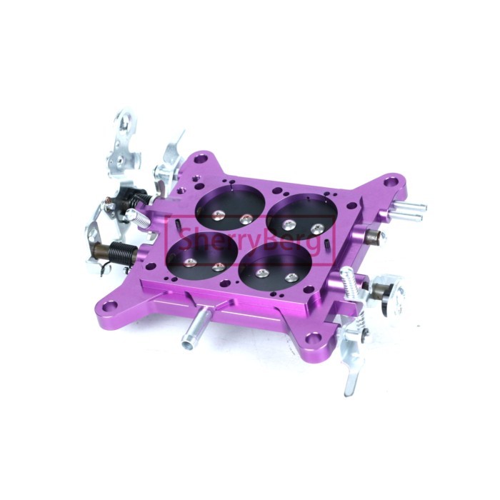 SherryBerg Carburador Carburetor Carb Proform Billet Throttle Base Plate for Holley 850CFM & 950CFM