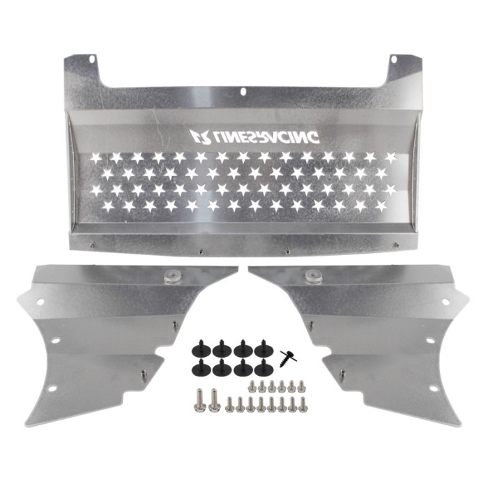 Oil Cooler Skid Plate LINESRACING  BMW M2C F87 M2 Competition S55 Engine 3.0T 2018-2021 Aluminum Wr