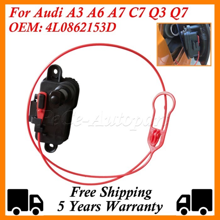 For Audi A3 A6 A7 C7 Q3 Q7 Fuel Flap Door Release Lock Actuator Motor 4L0862153D 4L0 862 153 D