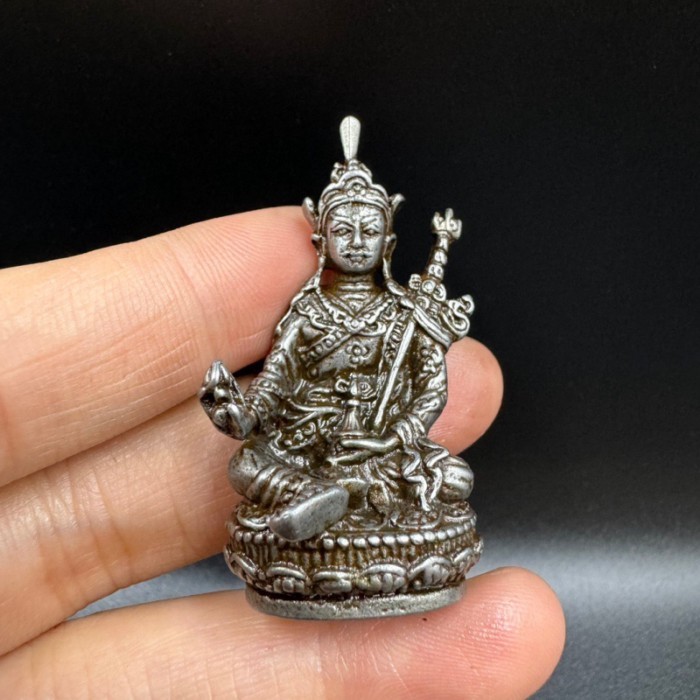 Tibetan Nepalese Iron Buddha Statue Happy Buddha Mingfei Double Tara Buddha Statue Ornament