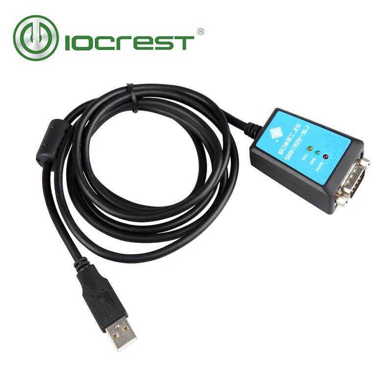▥ IOCREST 1.8M Serial Rs-422/485สายแปลง USB To Rs485 Rs422แปลงชิปเซ็ต FTDI