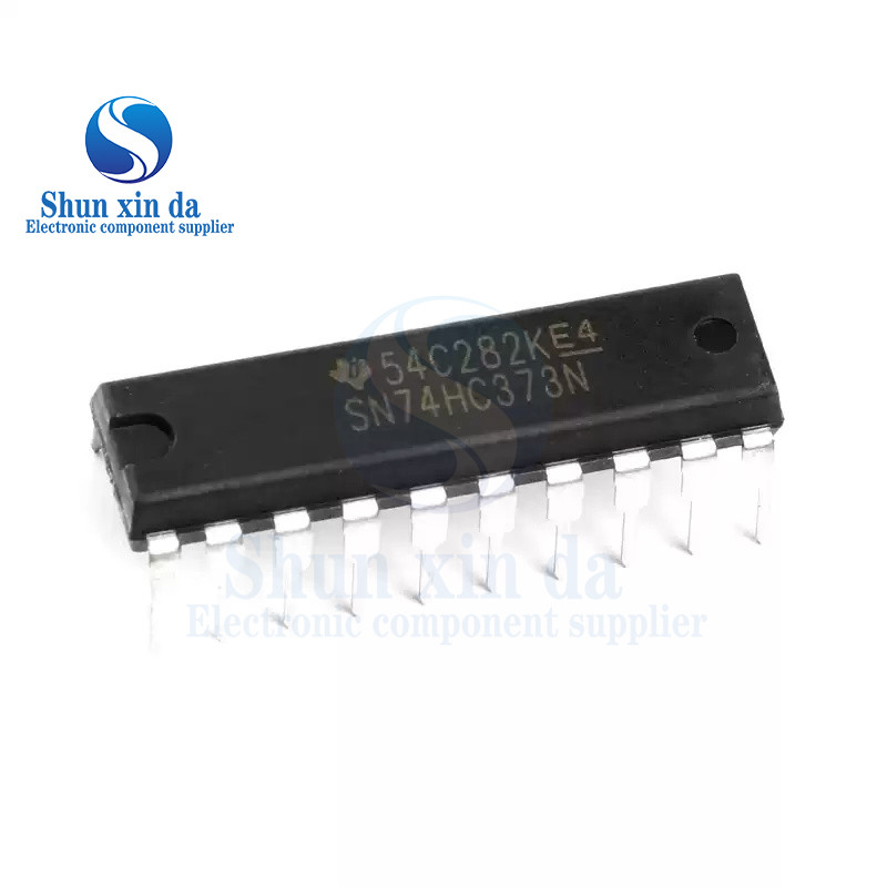 10PCS 74HC373 DIP-20 SOP-20 SN74HC373N 74HC373D SN74HC373DWR HC373 SMD Octal D-type โปร่งใส Latch 3-