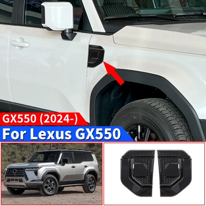 For 2024 2025 Lexus GX550 GX550h body Leaf board Decoration Panels GX 550 550h Exterior Upgraded Ac