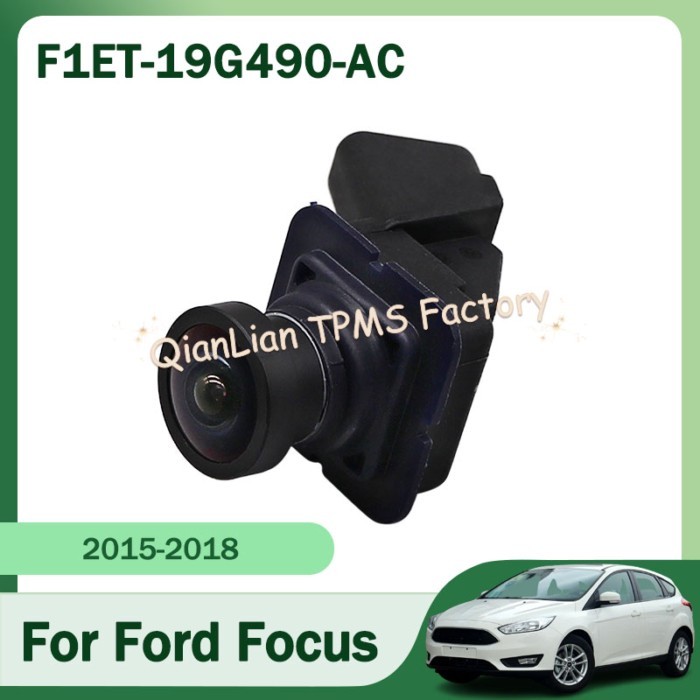 1PCS F1ET-19G490-AC F1ET19G490AC For Ford Focus 2015-2018 Rear View Backup Parking Reverse Camera R