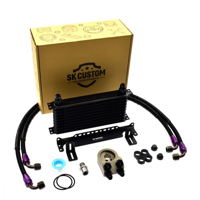 SK CUSTOM For Honda K20 K24 FD2 FK2 FK8 Civic Accord Engine Radiator Thermostatic Adapter Auto Part