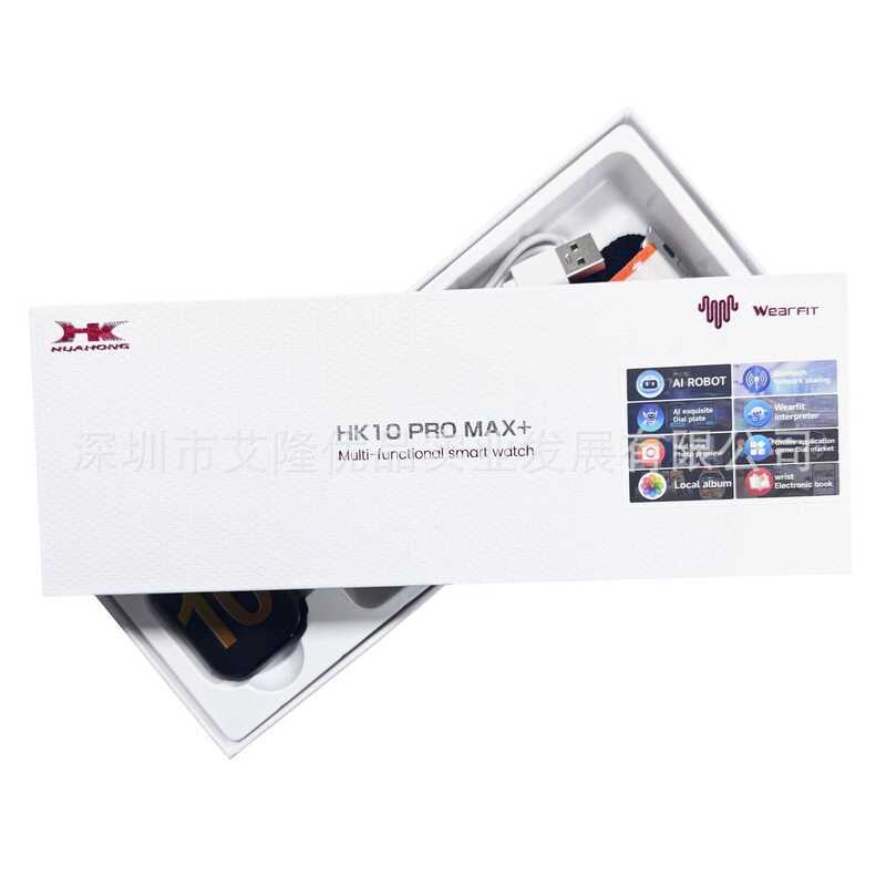 Qiao Palace HK10 Pro Max+นาฬิกาอัจฉริยะบลูทูธโทร S10 Max อัลบั้มภาพท้องถิ่น+เพลงท้องถิ่น