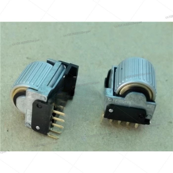 5pcs   encoder roller with push switch 6 feet EVQWGD001