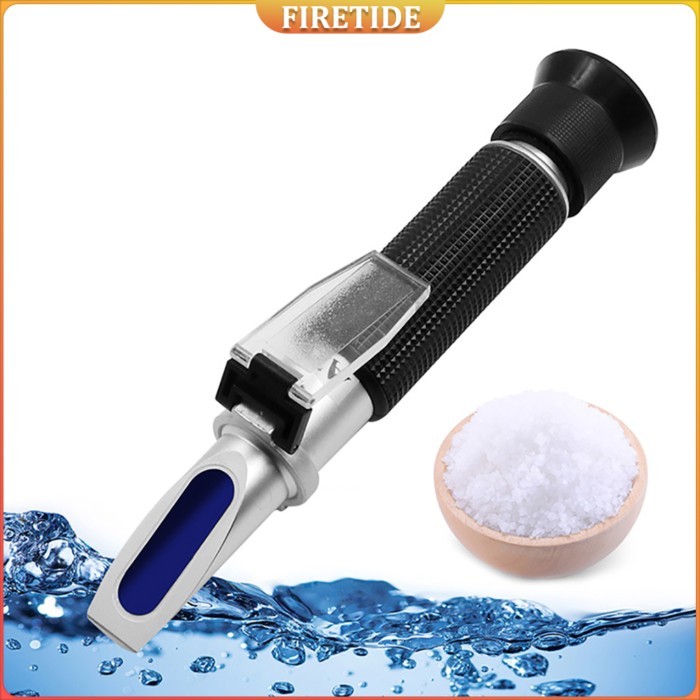 1pcs Meter Refractometer Dual Scale 1.0 to 1.07 S.G. Salt Tester for Drinking Water Aquarium Salt T