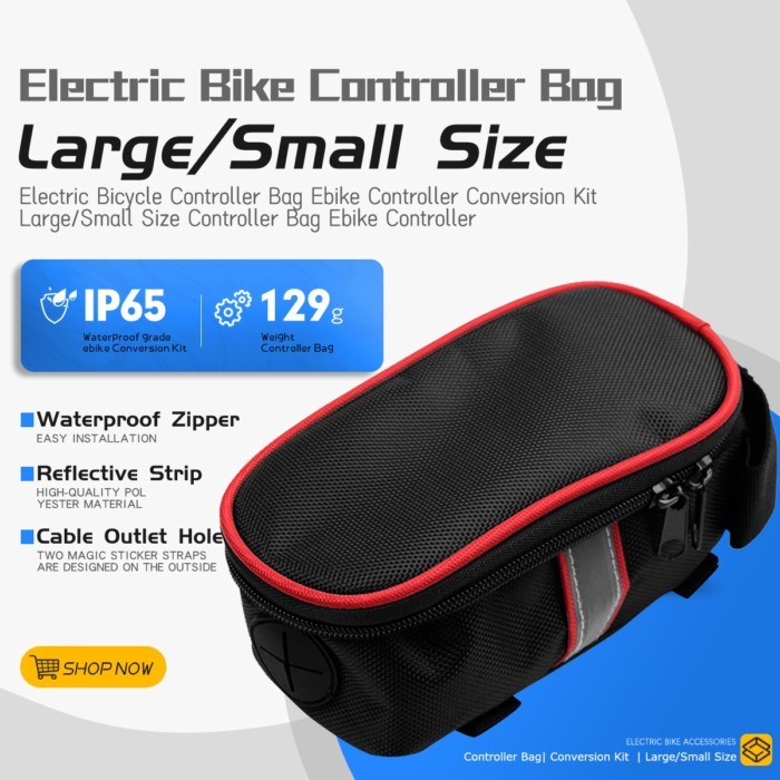 Ebike Controller Bag Electric Bicycle Scooter Controller Bag Big/Small Size For 250W-5000W Electric