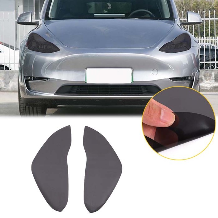 For 2017-2022 Tesla Model 3/2021-2024 Model Y headlight film, car headlight color changing film sti