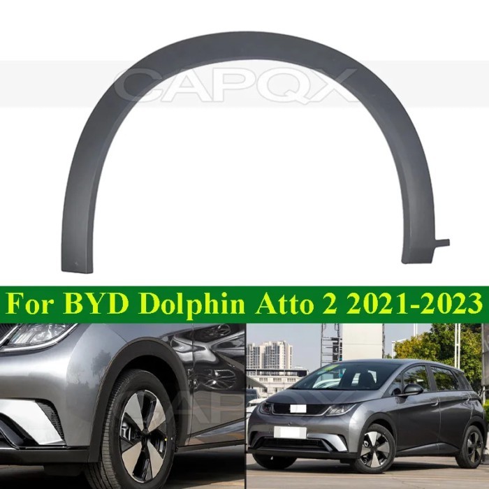 CAPQX Front Rear Wheel Arch Trim Fender For BYD DOLPHIN Atto 2 2021-2023 Wheel Fender Wheel Arch Ti