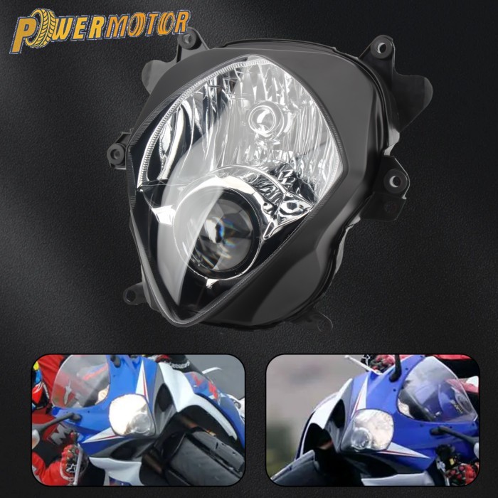 Motorcycle Headlight For Suzuki GSX-R1000 GSXR1000 GSXR 1000 K7 K8 2007 2008 Sportbike Headlamp Ass