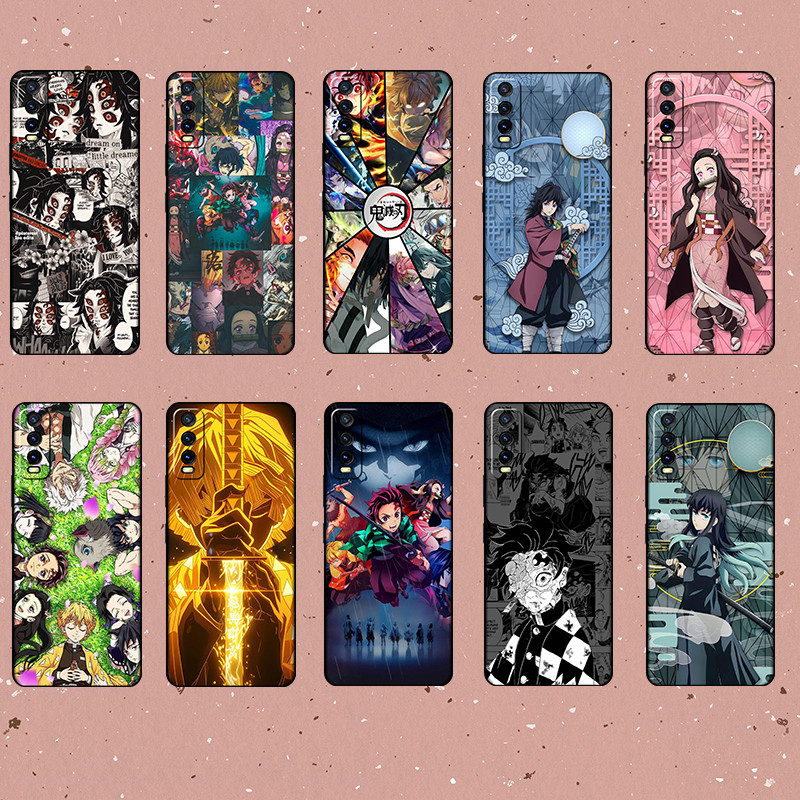 สําหรับ VIVO V27 V27E V29 S1 Pro V29E S7E S7 Kimetsu ไม่มี Yaiba เคสโทรศัพท์ส่วนบุคคล