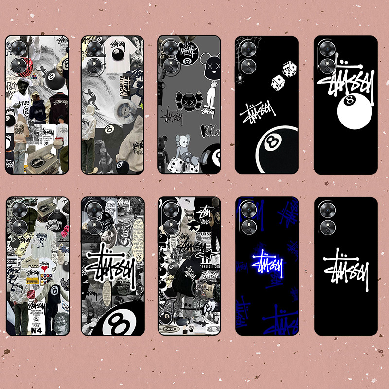 STUSSY สําหรับRealme C51S C67 C68 C63 C61 P1 หมายเหตุ 50 Stussyส่วนบุคคลเคสโทรศัพท์