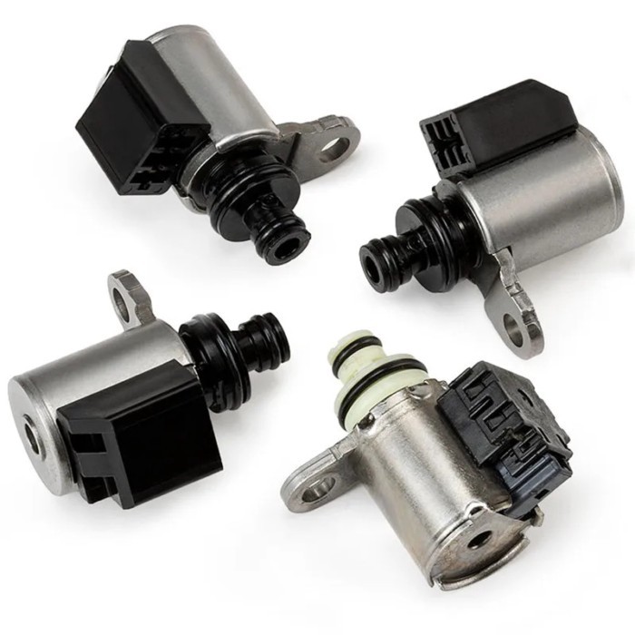 JF011E RE0F10A F1CJA CVT Transmission Solenoid 4PCS For Dodge Caliber For Nissan Altima Rogue Sentr