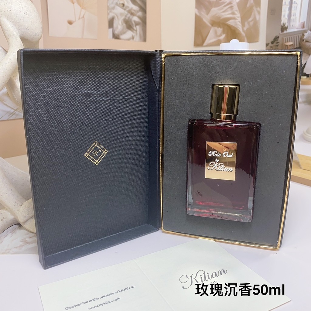 ยิงจริง❤ 55by Kilian Kilian Kilian 2023 กุหลาบสไตล์ใหม่ Oud rose น้ําหอมไม้กฤษณา 50ml น้ําหอมไม้ดอกไ