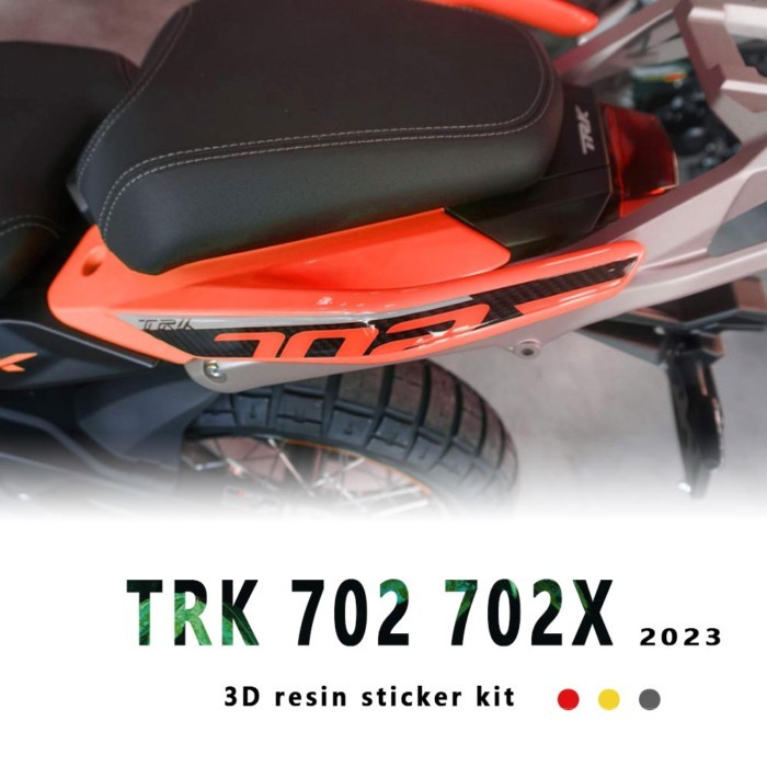 TRK702X Sticker 3D Gel Epoxy Sticker Kit 3D Motorcycle Handlebar Protection Sticker For Benelli TRK