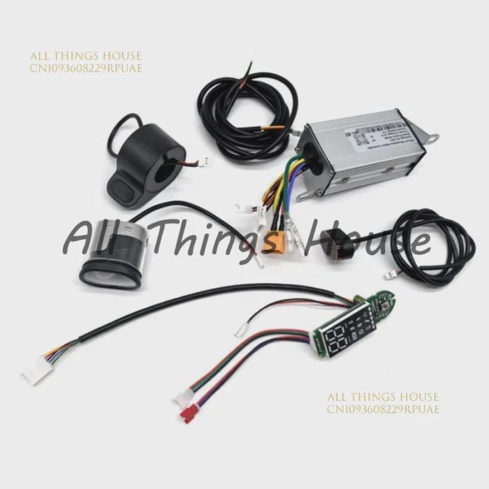 Scooter Electric YFS-Z1 Brushless Motor Controller 36V15A Motherboard Dashboard Kit For 8.5 inch Co