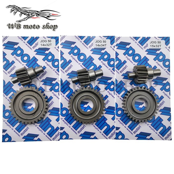 Performance Racing Transmission Gear Set for yamaha JOG50 3KJ ZR JOG 50 1E40QMB high speed gear