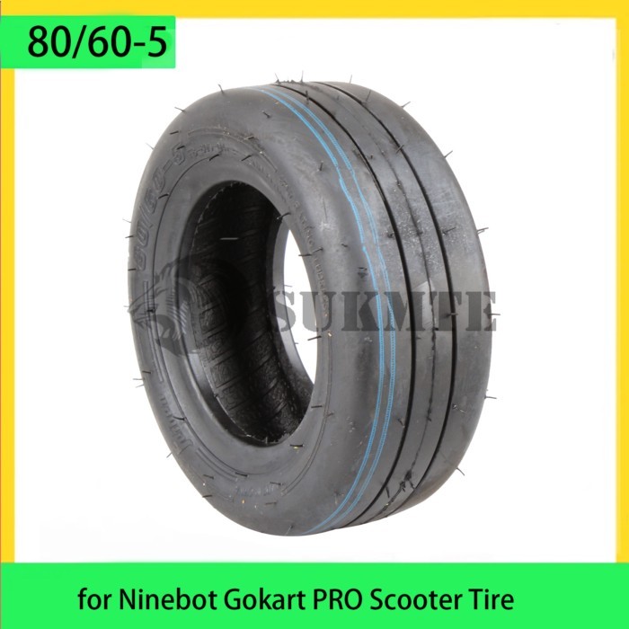 80/60-5 Tubeless Tire for Ninebot Gokart PRO Scooter Replacement Tire