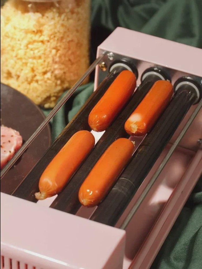 Sausage Making Machine Desktop Household Small Mini Hot Dog Machine Multifunctional Sausage Breakfa