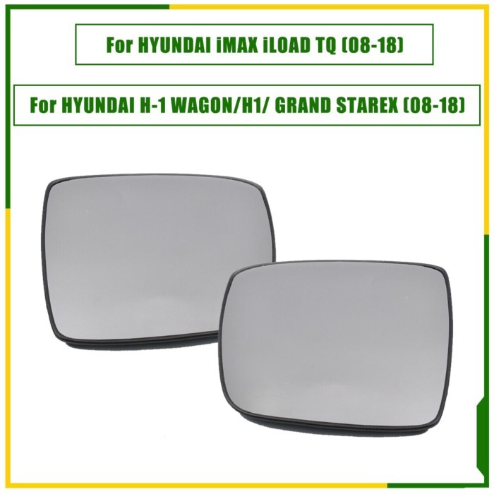 Side Rearview Convex Mirror Heated Glass for  For HYUNDAI iMAX iLOAD TQ (08-18) For HYUNDAI H-1 WAG