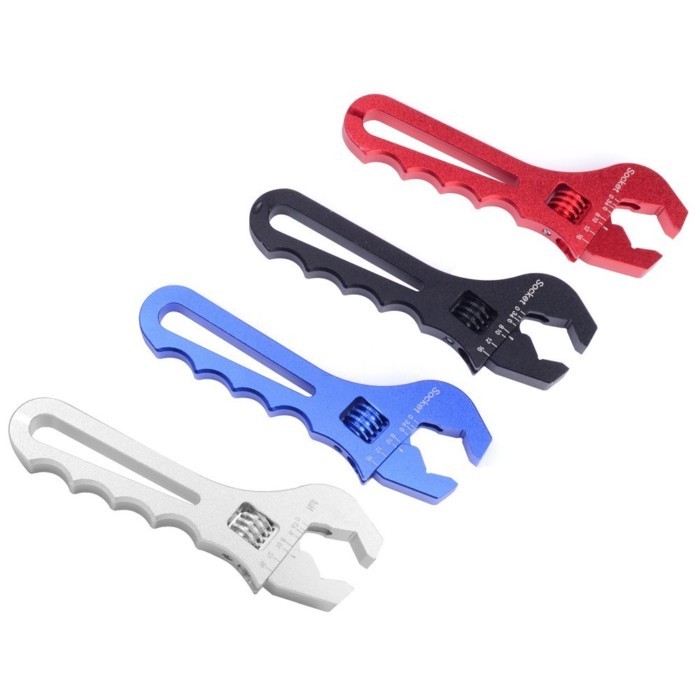 Pipe joint wrench AN3-AN12 Aluminum V regulating wrench Fuel pipe connector wrench