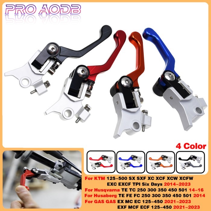 Motorcycle CNC Brake Clutch Lever Handle For Husqvarna TE FE FC 250 300 350 450 501 2014-2016 For B