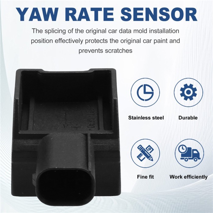 2X 1J0907651A Car Yaw Rate Sensor ESP Sensor For VW  Skoda Seat 1J0 907 651 A 1J0 907 651A