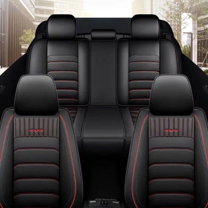 Universal Pu Leather Car Seat Cover for Hyundai Solaris Lancer X VW Tiguan HB20 Peugeot 508 Auto Ac