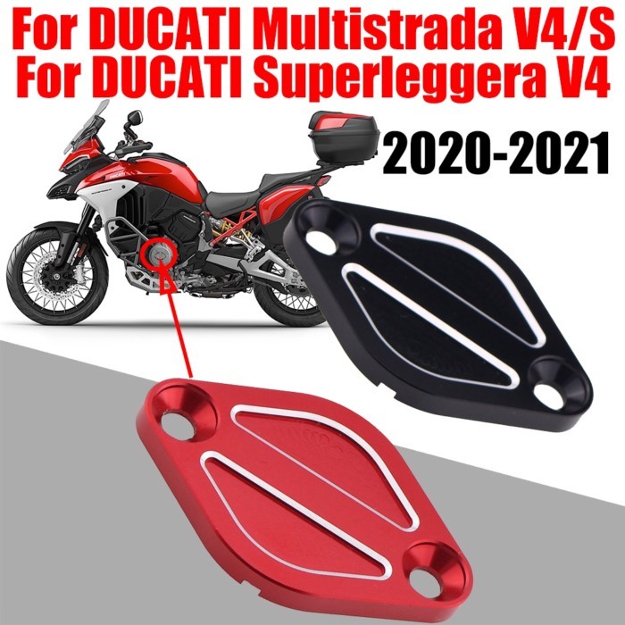 For DUCATI Multistrada V4 S V4S Superleggera V4 2020 2021 Motorcycle Accessories Alternator Cap Eng