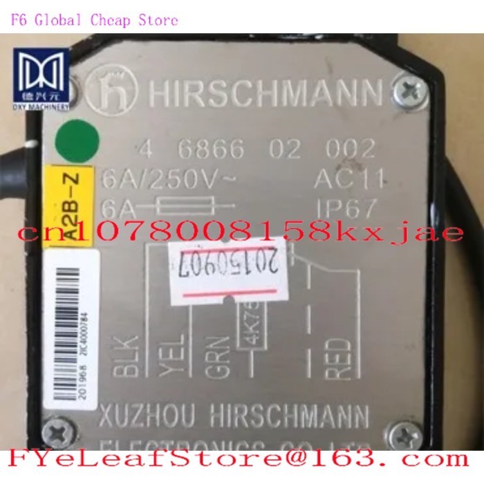 Height limit switch  A2B for truck crane