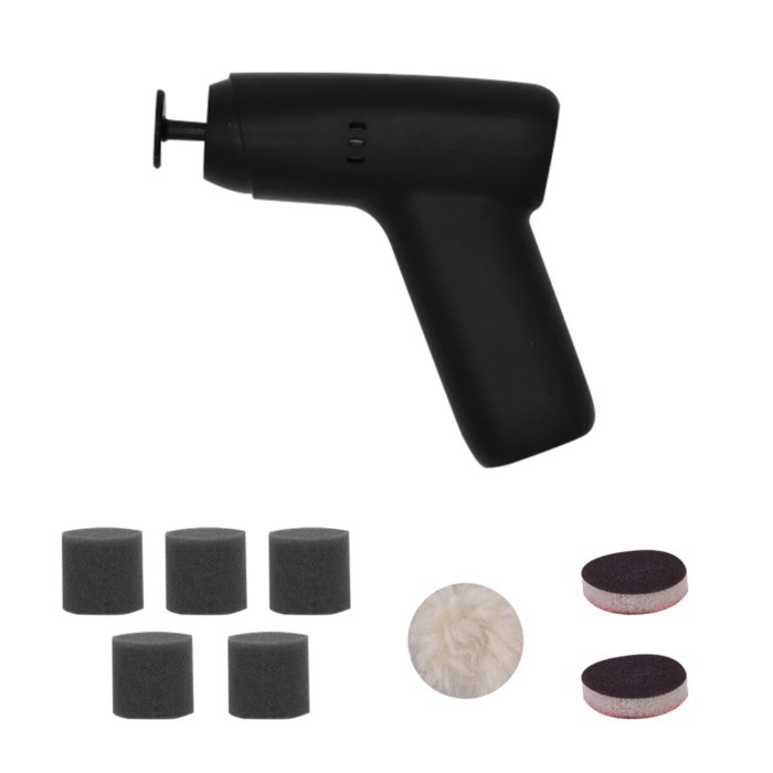 Rechargeable Polishing and Waxing Machine Kit Electric Car Polishing Machine Car Polisher Mini Elec