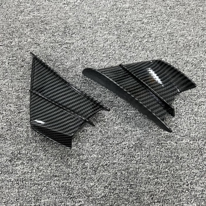 Motorcycle Winglet Aerodynamic Wing Kit Spoiler For HONDA CBR650R CBR650F CBR500R CBR1000RR For Yam
