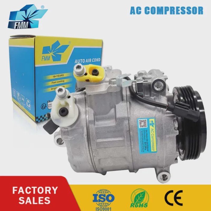 FMM AC Compressor for BMW 545i 550i 645Ci 650i 7SEU17C 64522147459 64509174805 64526915083 64526953