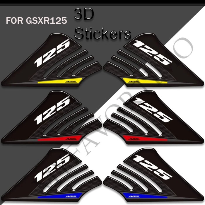 For Suzuki GSXR125 GSX R125 GSX-R125 GSXR GSX-R 125 Motorcycle Tank Pad Side Grips Side Gas Fuel Oi