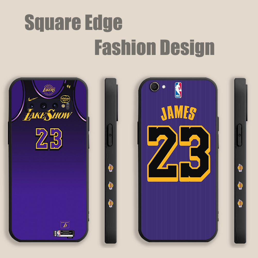 ปลอกสําหรับ Vivo Y72 5G V23e V23 S12 Y01 Y03 Y55 X80 Pro Lebron James Lakers LBJ Jersey OYZ08 เคสโทร