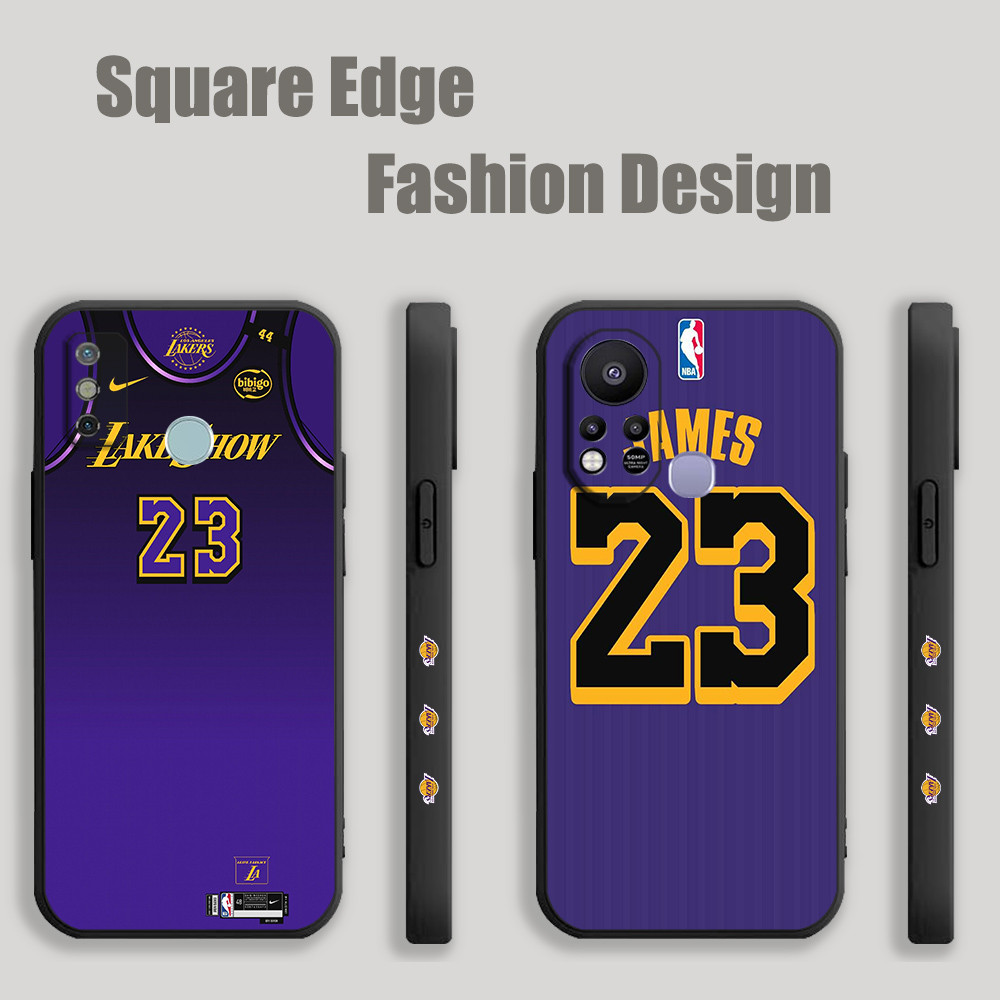 ปลอกสําหรับ Infinix Note 12 Pro 30 30i 40 Pro GT 10 Pro Zero Hot 40i Lebron James Lakers LBJ Jersey 