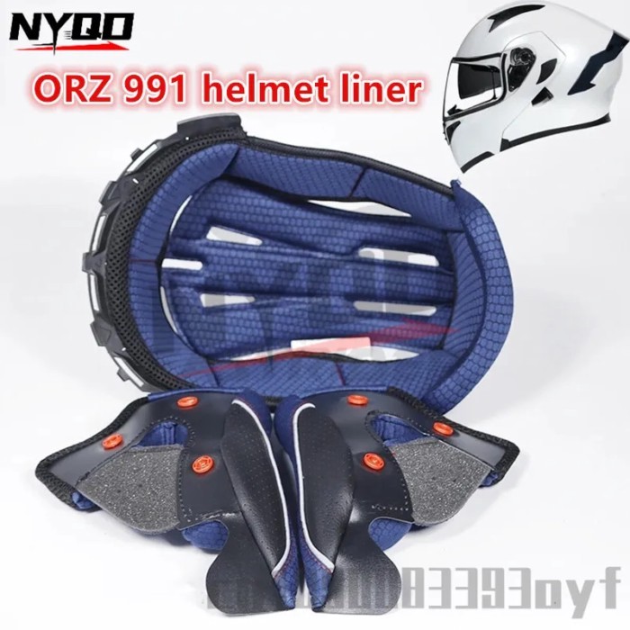 Original Helmet Liner Ear Liner JK902/JK310/ORZ991/ORZ966/ORZ958/ORZ058/LVS701 702 Motorcycle Helme