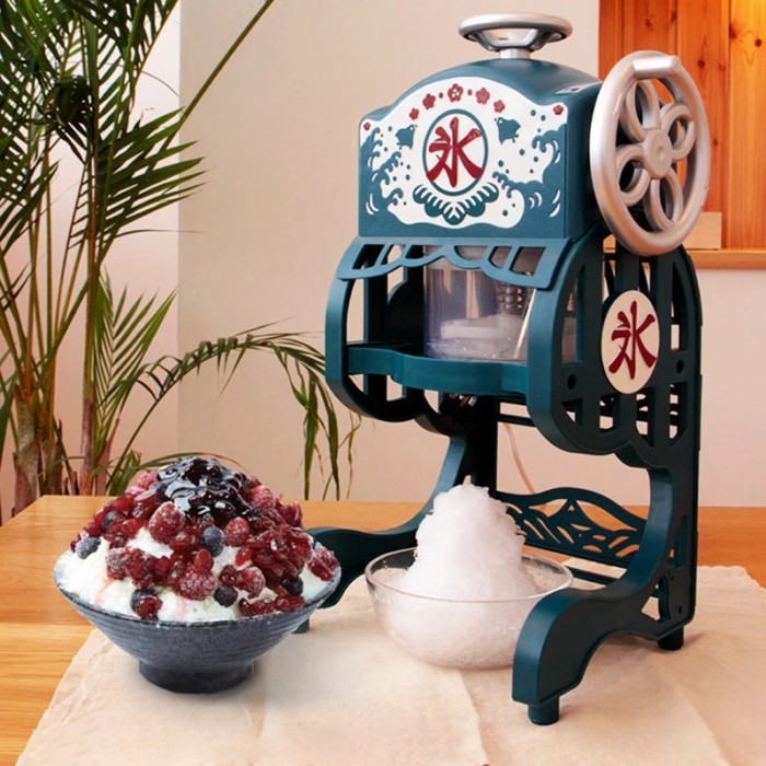 Snowflake ice machine household electric small ice crusher smoothie machine