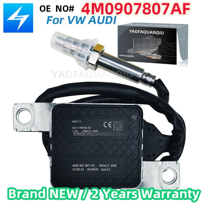 4M0907807AF Original NEW Nitrogen Oxide Sensor NOx Sensor 4M0907807AK Fits For AUDI Q7 4MB 4MG 3.0