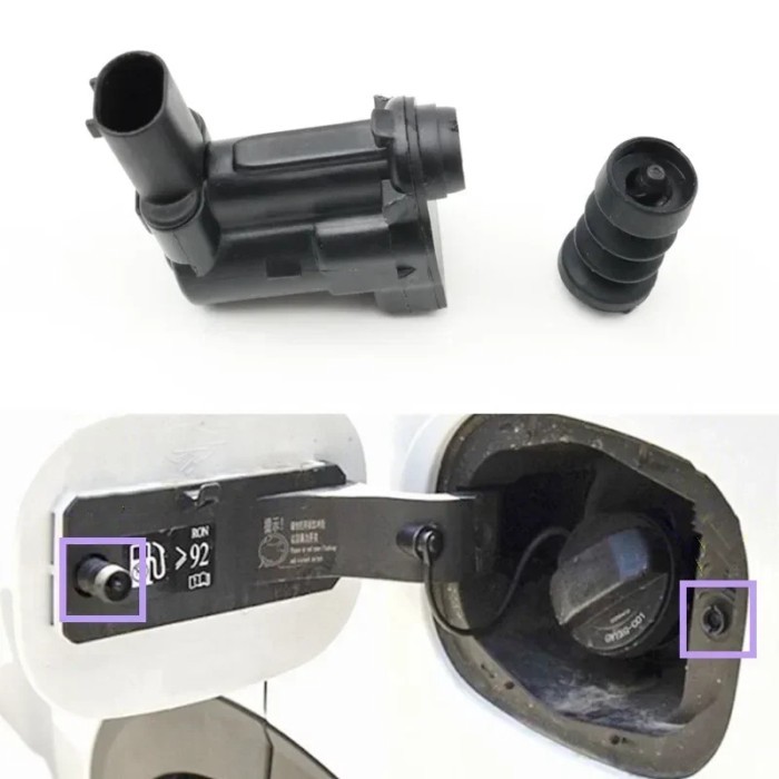 Fuel Tank Filler Motor Switch   Cover Door Lock Buckle Snap Spring For BMW X1 X2 X3 E83 X4 X6 Z4 1