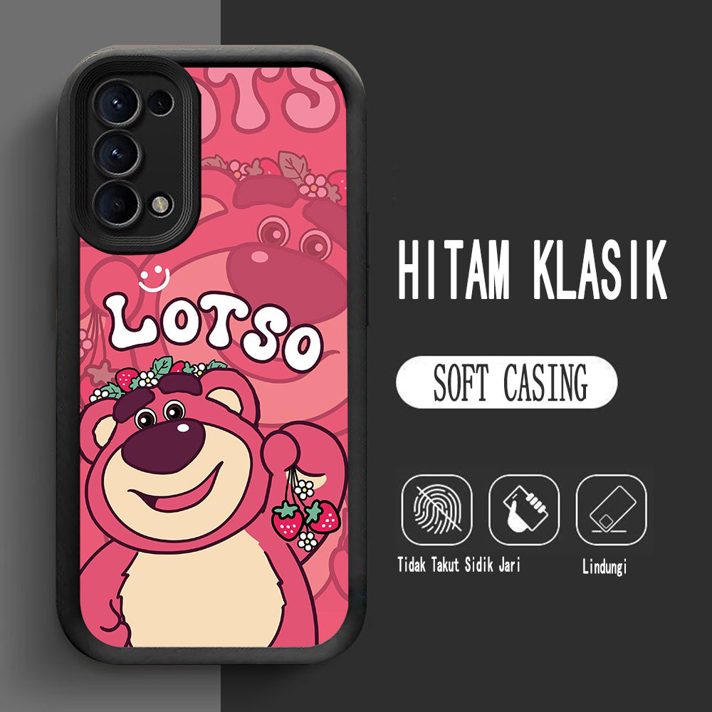เคสสําหรับ OPPO Reno 4 5 6 Find X3 Lite 5G Soft L-12Lotso