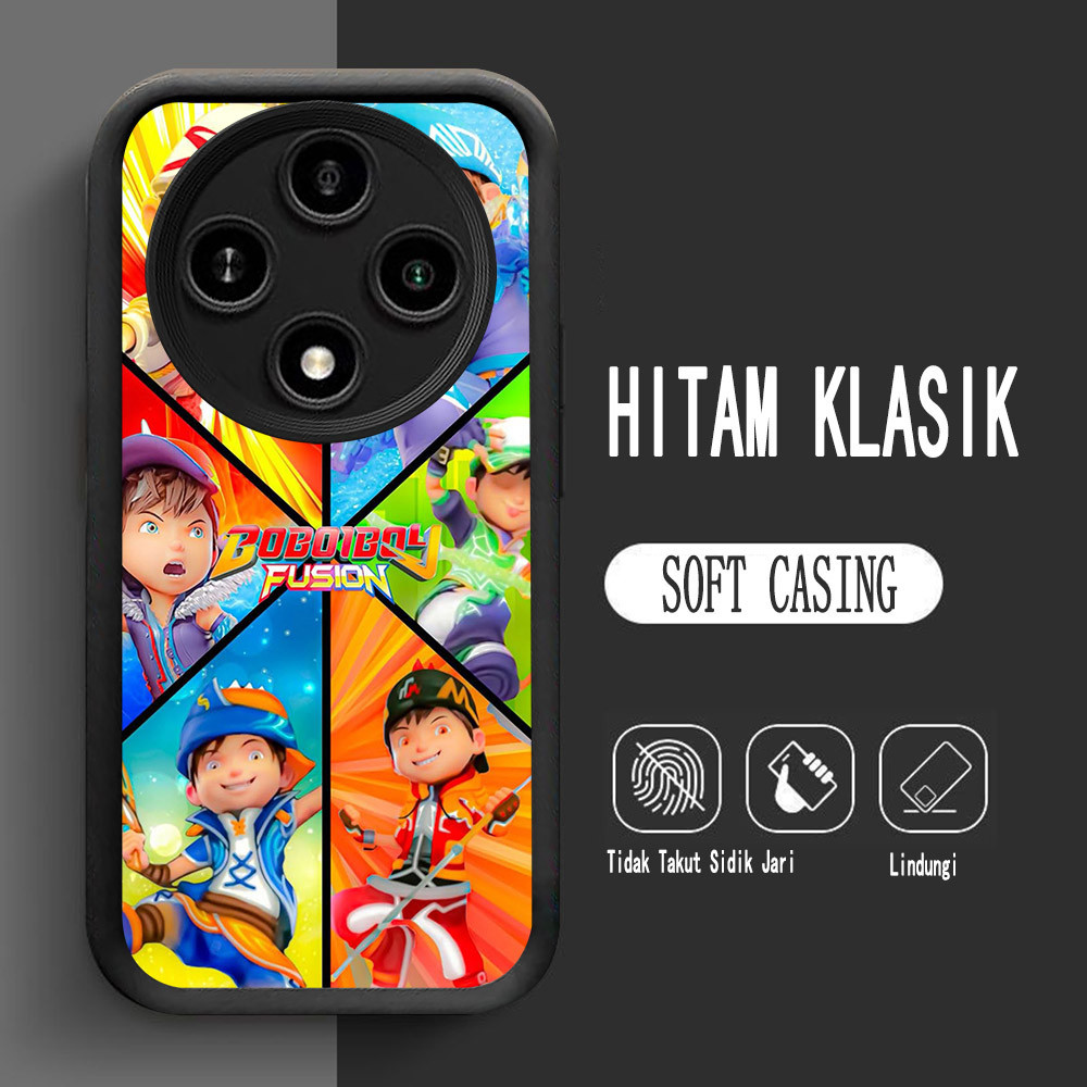 สําหรับ Xiaomi POCO X3 A3X Redmi 14C X7 C61 A3 C75 Pro 5G Soft L-13 อะนิเมะ Bobiboy