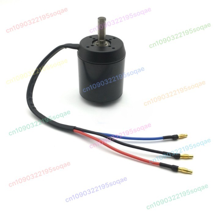 1 pc 6384 120KV High Power Brushless  Motor for RC Model Airplane Electric Skateboard Go Kart Belt