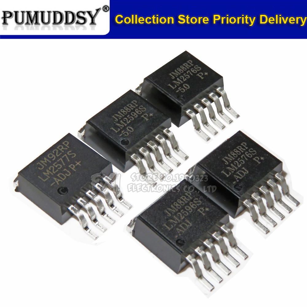 5 ชิ้น LM2577S-ADJ LM2596S-5.0 LM2596S-ADJ LM2576S-5.0 LM2576S-ADJ TO-263 ใหม่และต้นฉบับ
