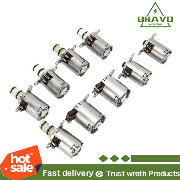 New 9PCS MPS6 6DCT450 Transmission Solenoid Kit 6 Speed Fits For Ford Galaxy Focus Mondeo