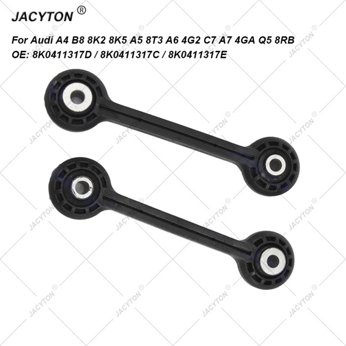 JACYTON Pair Front Sway bar Stabilizer Link For Audi A4 B8 8K2 8K5 A5 8T3 A6 4G2 C7 A7 4GA Q5 8RB 8